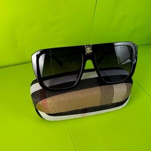Burberry Black Sunglasses with Case